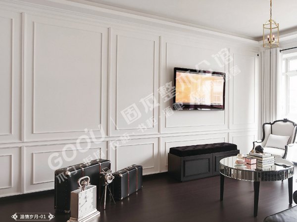 整木定制電視背景墻—大氣、美觀、自然